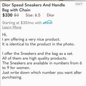 Fake items and accounts